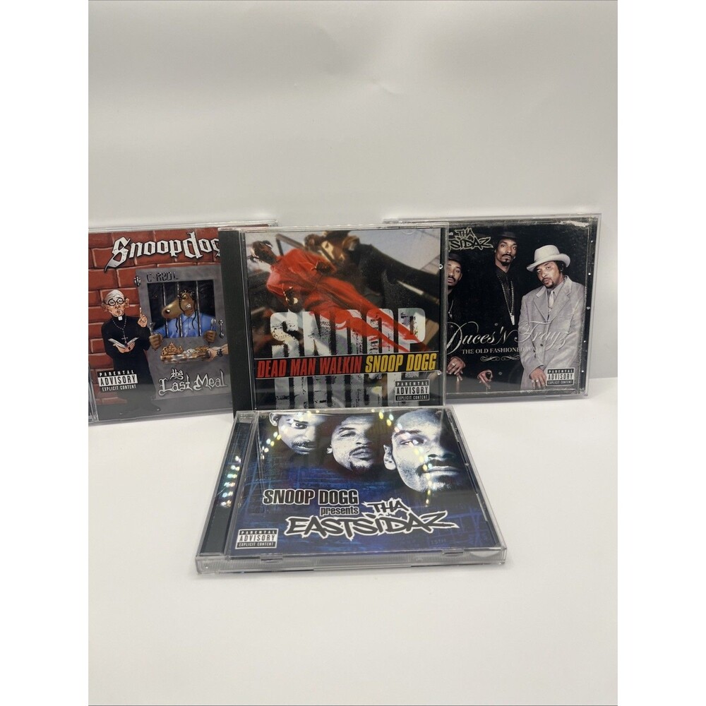 Snoop Dogg 4 CD Lot The Last Meal, Dead Man Walking Easrsidaz Duces Frayz